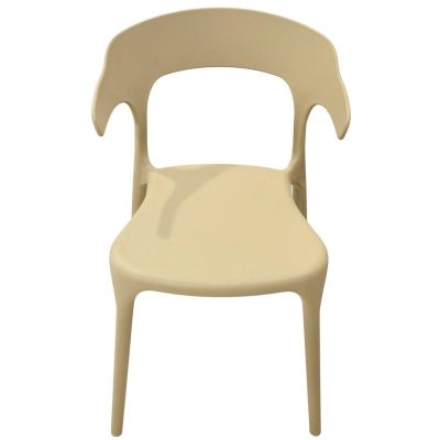 5. SAND PLASTIC GARDEN CHAIR