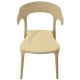 5. SAND PLASTIC GARDEN CHAIR