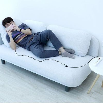 19. Baseus Cafule Cable durable nylon cable USB / USB-C QC3.0 2A 3M black-red (CATKLF-U91)