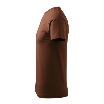 5. Malfini Basic M T-shirt MLI-12938 chocolate