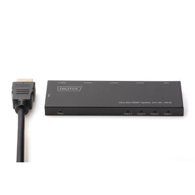 12. HDMI Splitter 4-Port UHD4K 60Hz HDR HDCP 2.2 Audio