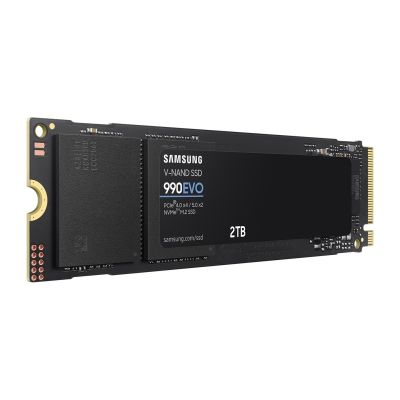 3. Samsung 990 EVO 2TB M.2 2280 PCI-E x4 Gen4 NVMe SSD