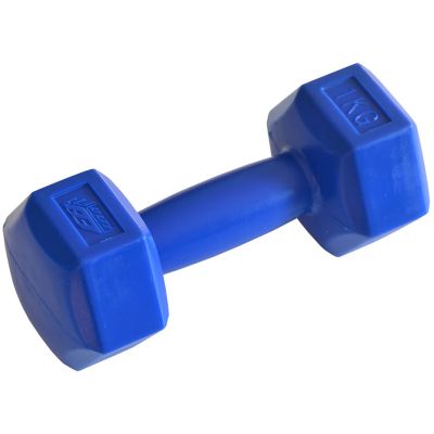 5. Composite dumbbell 1kg EB FIT blue 588945
