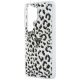 6. Guess IML Leopard Print Triangle MagSafe Case for Samsung Galaxy S26 Ultra - Black