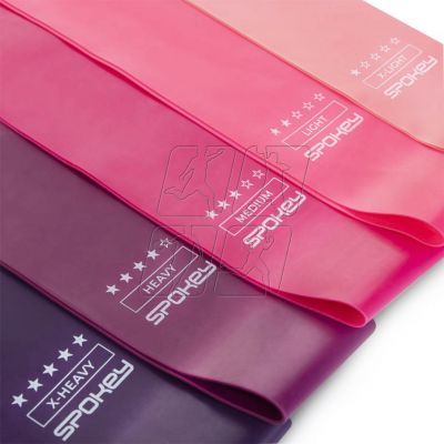 4. Spokey exercise bands set 5 pcs. 928944