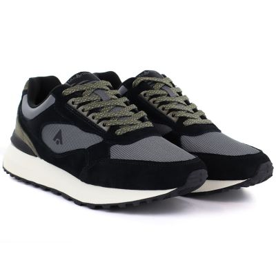 3. Men's black leather sports shoes Mcrthur MA254