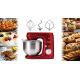 25. ELDOM WRK1250 SHEF PLANETARY ROBOT, 800W, TRY ATTACHMENTS FOR WHIPPING, MIXING, KNEADING, METAL BOWL 5 L 8 SPEEDS + PULSE