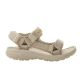 2. Lee Cooper women's shoes velcro sandals for summer on the beach, light beige cream
