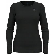 Odlo BL TOP crew neck l/s MERINO 200 women's T-shirt size M Black