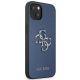 4. Guess GUHCP13SSA4GSBL iPhone 13 mini 5.4" blue/blue hardcase Saffiano 4G Metal Logo