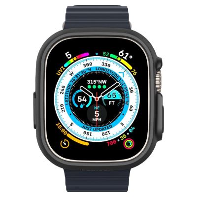 8. Spigen Thin Fit Case for Apple Watch Ultra (49mm) - Black