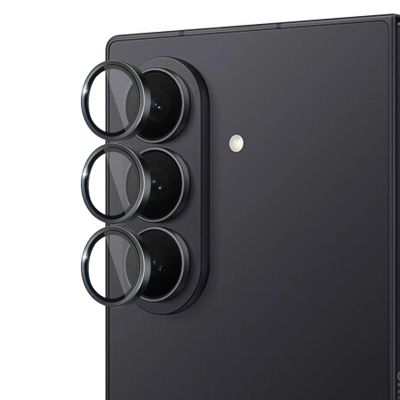 4. 3mk Lens Protection Pro Camera Glass for Samsung Galaxy Z Fold 7 - Black