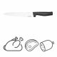6. Fiskars 1051760 kitchen knife Stainless steel 1 pc. Meat cutting knife