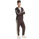 6. Women's adidas Essentials 3-Stripes Full-Zip Fleece Hoodie Brown KX0784