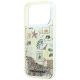6. Karl Lagerfeld Liquid Glitter Beach & Sand Case for iPhone 17 Pro / 18 Pro - Beige