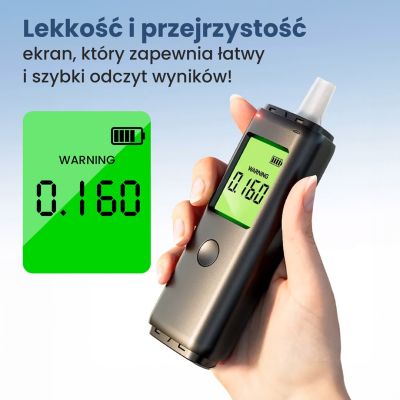 11. Extralink Alkologic PO-01 Semiconductor Breathalyzer