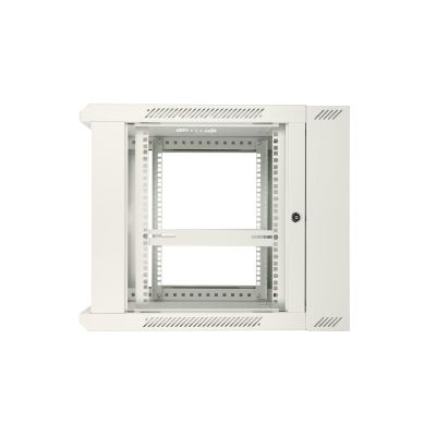 Extralink 12U 600x600 AZH Gray Rack Cabinet, Wall-Mounted, Two-Section