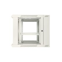 Extralink 12U 600x600 AZH Gray Rack Cabinet, Wall-Mounted, Two-Section