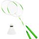 EDDY TOYS GREEN BADMINTON SET
