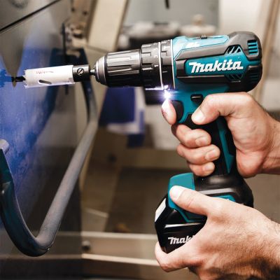 5. Makita DHP485Z Central Locking Drill 1.1 kg Black, Blue