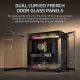 7. Corsair AIR 5400 LX-R LINK Tempered Glass Mid-Tower Case, Black