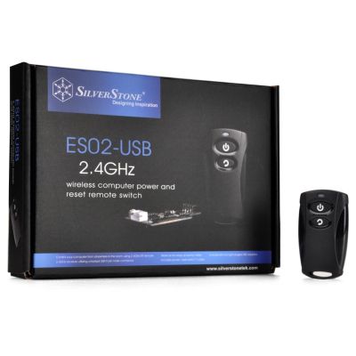11. Silverstone ES02-USB RF Wireless PC Remote Control Press Buttons