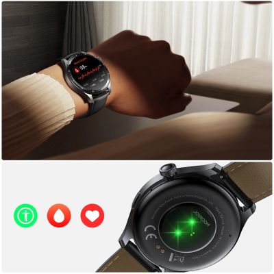 18. Joyroom Classic Series JR-FC2 Pro Smartwatch with Call Answering Function - Dark Gray