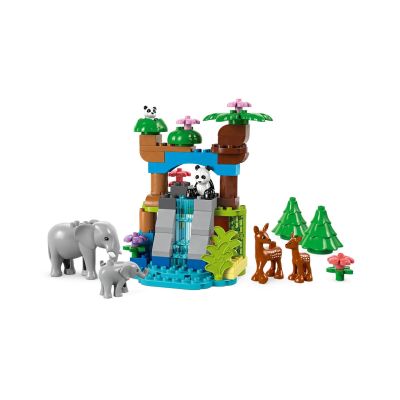 6. LEGO DUPLO TOWN 10446 Wild Animal Families 3in1