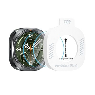 3. Tech-Protect Easy Set+ 2-Pack Tempered Glass for Samsung Galaxy Watch Ultra 47mm