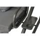 11. KASIA GARDEN AND BALCONY SWING 3-SEATER GRAY