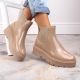 8. Galoshes lacquered on the Big Star W INT1918B platform, beige
