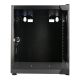 Extralink LITE 6U 10 280X310 WALL-MOUNTED RACKMOUNT CABINET BLACK Freestanding/Wall/Floor Rack Black