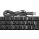 7. Deltaco Gaming GAM-158-DE USB QWERTZ Keyboard Scandinavia Black