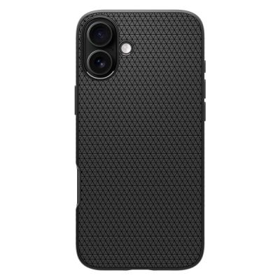 2. Spigen Liquid Air iPhone 16 Case - Black
