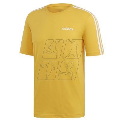 6. Adidas Essentials 3 Stripes M EI9839 Tee