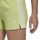 5. adidas Essentials Slim 3-Stripes Shorts W HE9361