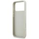 7. DKNY Checkered with Printed Stripes Case for iPhone 17 Pro Max - Beige