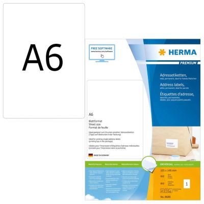 HERMA 8689 Address Labels White