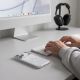 9. Tech-Protect MagStand MagSafe CC Case for iPhone 18 Pro / 17 Pro - Transparent