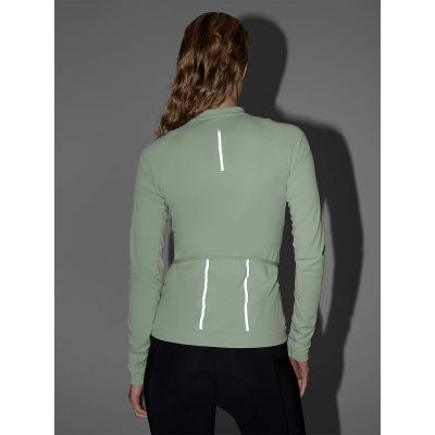 8. Women's cycling longsleeve with zipper 4F 4FWSS25TFLOF343-47S