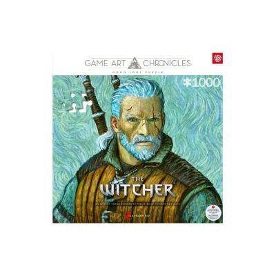 Good Loot Gaming 1000 Game Art Chronicles The Witcher Geralt & Vincent van Gogh puzzle