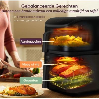 6. Cosori 10.8L Black Fryer