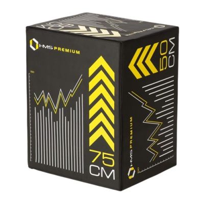 Soft plyometric box 750x600x500mm HMS PYB01