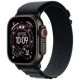 Apple Watch Ultra 3 GPS + Cellular 49mm Black Titanium Case with Black Titanium Milanese Loop - Large