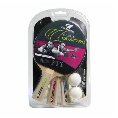 12. Cornilleau Sport Quattro 432053 Ping Pong Set