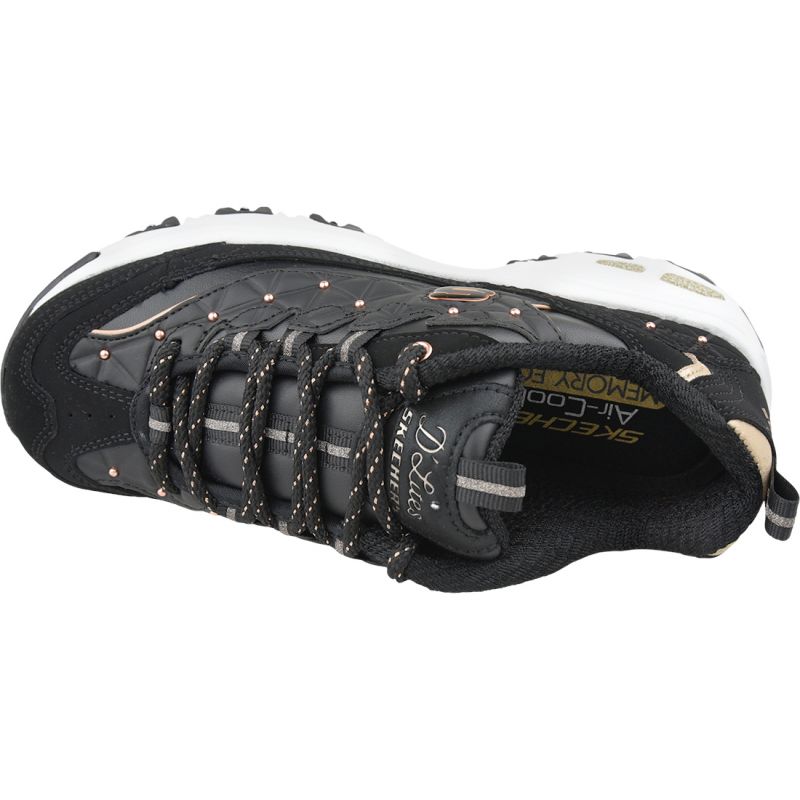3. Skechers D'Lites W 13087-BKRG shoes