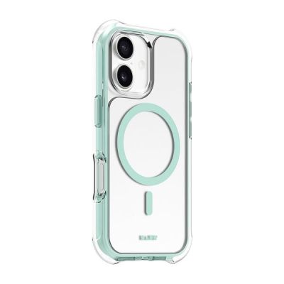 2. LAUT AERO PROTECT mobile phone case 16 cm (6.3") Mint, Transparent
