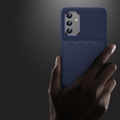 3. Thunder Case flexible armored cover for Samsung Galaxy A13 5G blue