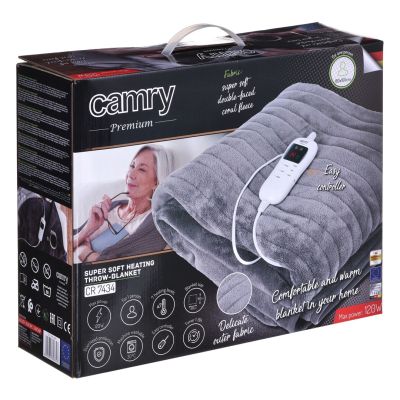 6. CAMRY CR 7434 Electric Blanket