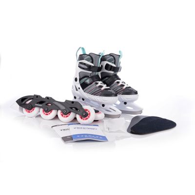 13. Adjustable Ice Skates/Roller Skates TEMPISH Systent Girl Duo